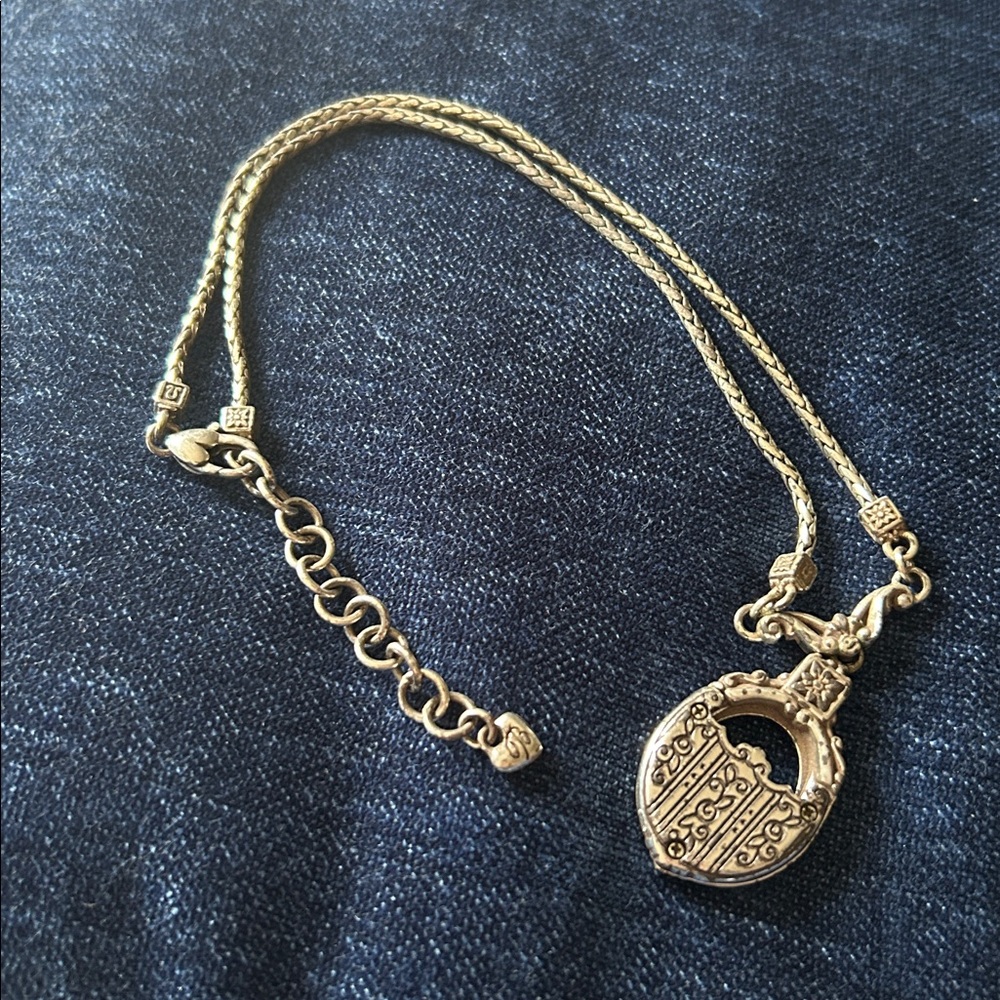 Brighton locket necklace- used, good condition